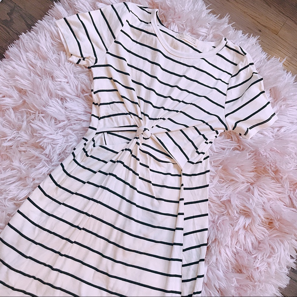 NWOT NECESSARY CLOTHING CUTOUT DRESS